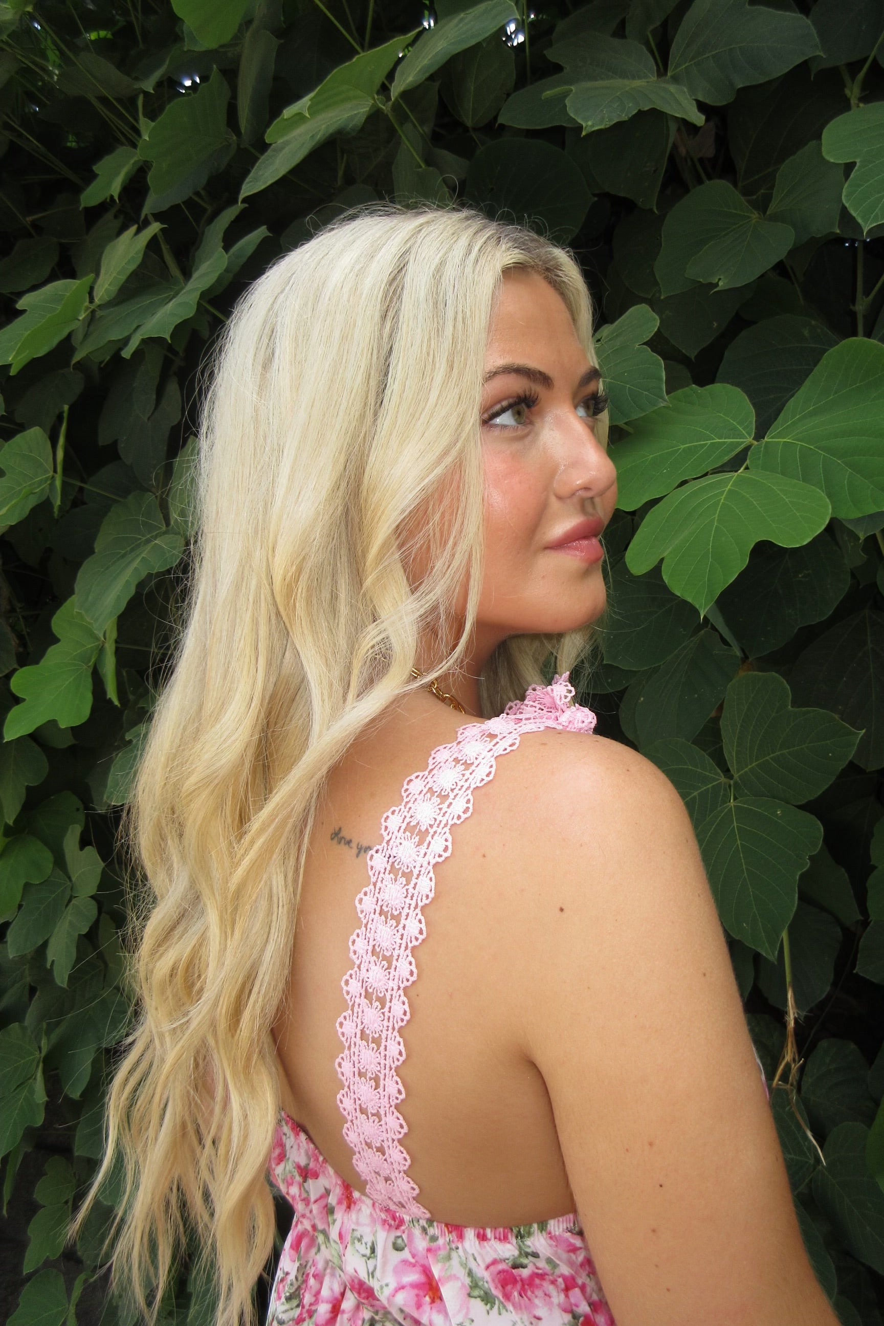 Meadow Floral Lace Maxi Dress