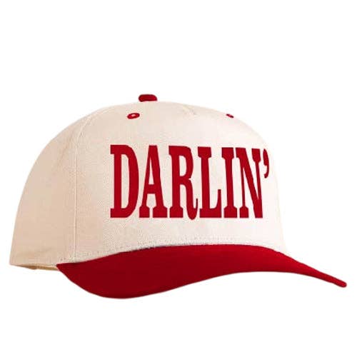 DARLIN RED TRUCKER HAT