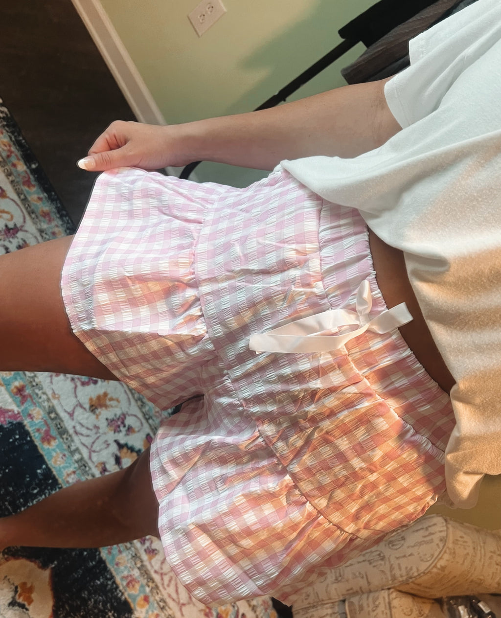 Goldie Boxer Pink Modern Skort