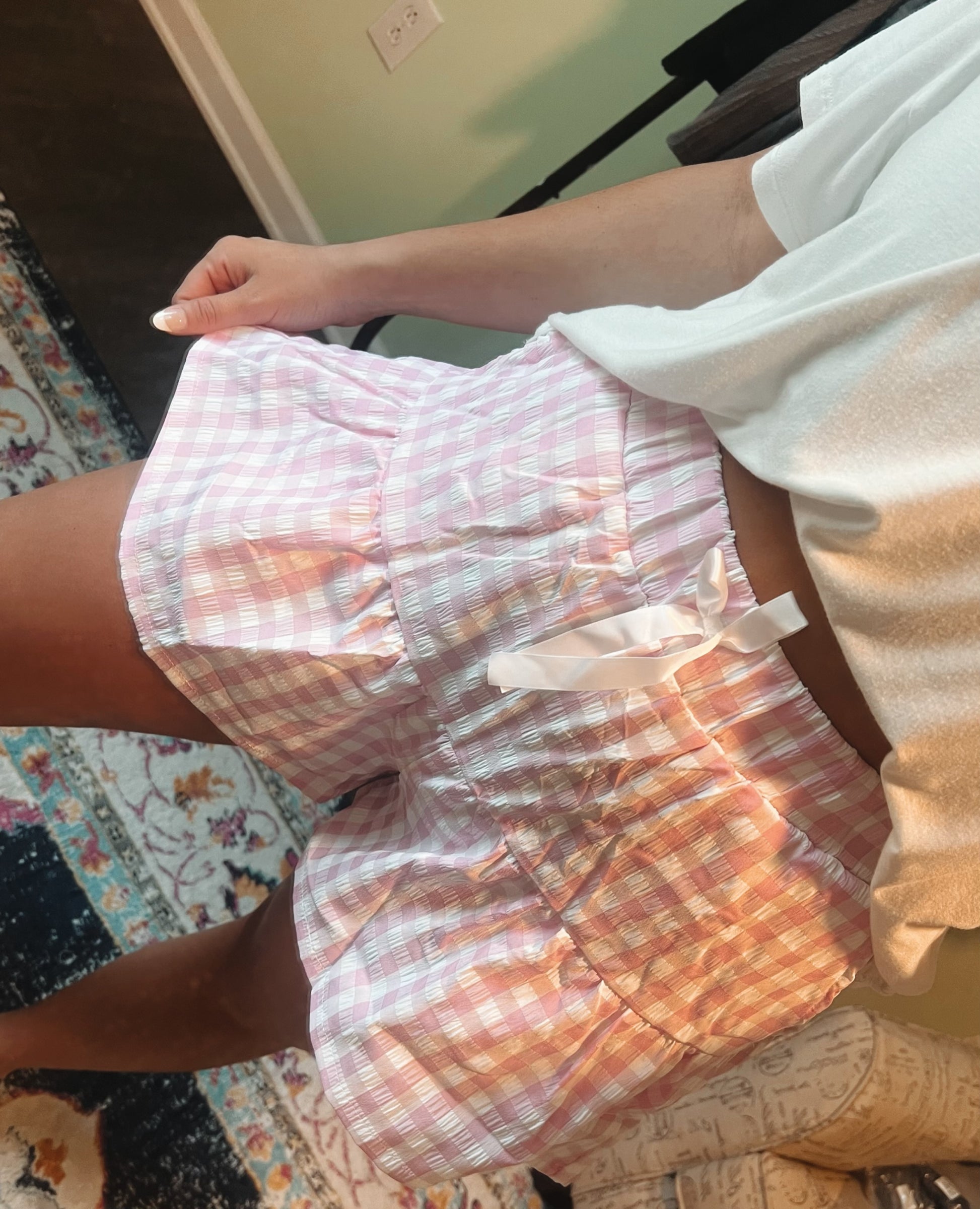 Goldie Boxer Pink Modern Skort