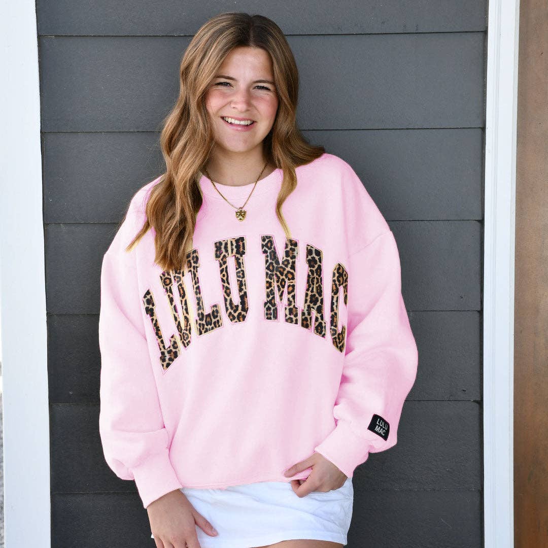 LULU MAC CREWNECK PINK